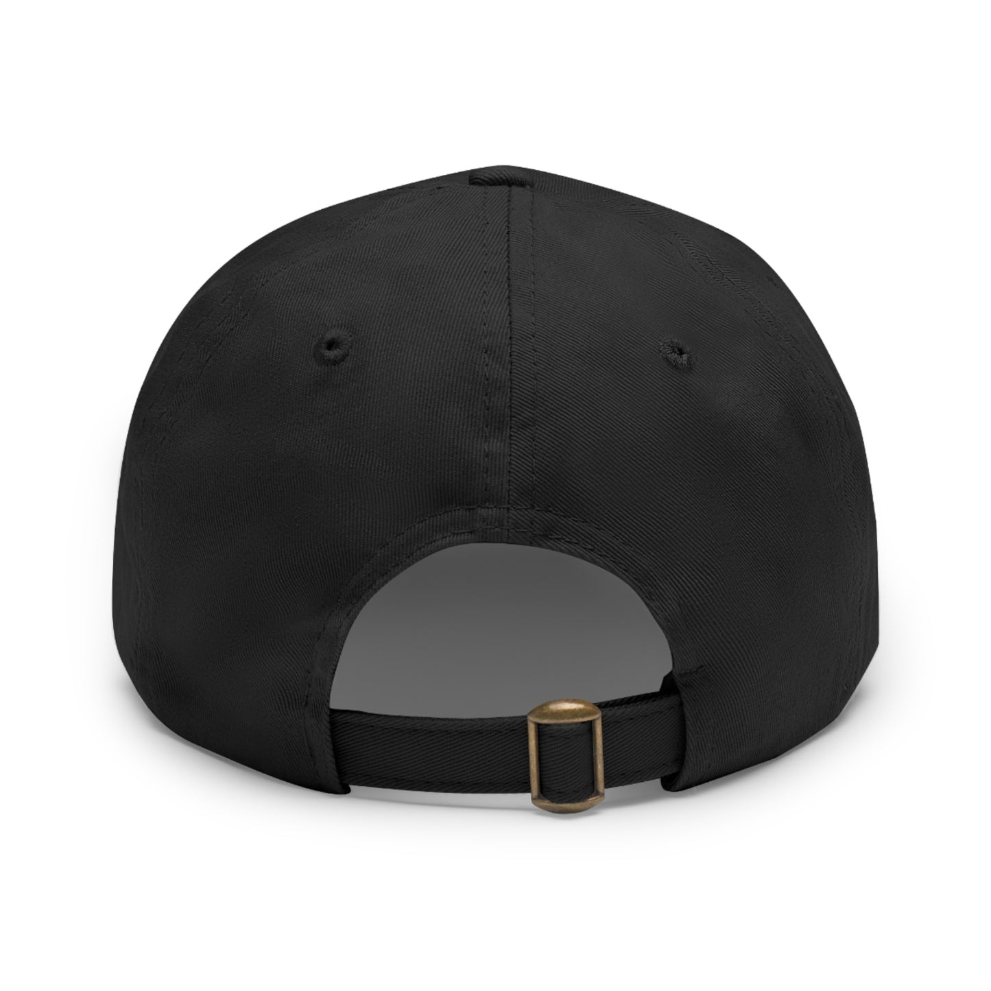 Dad Hat with Leather Patch (Rectangle)-Elit Hat