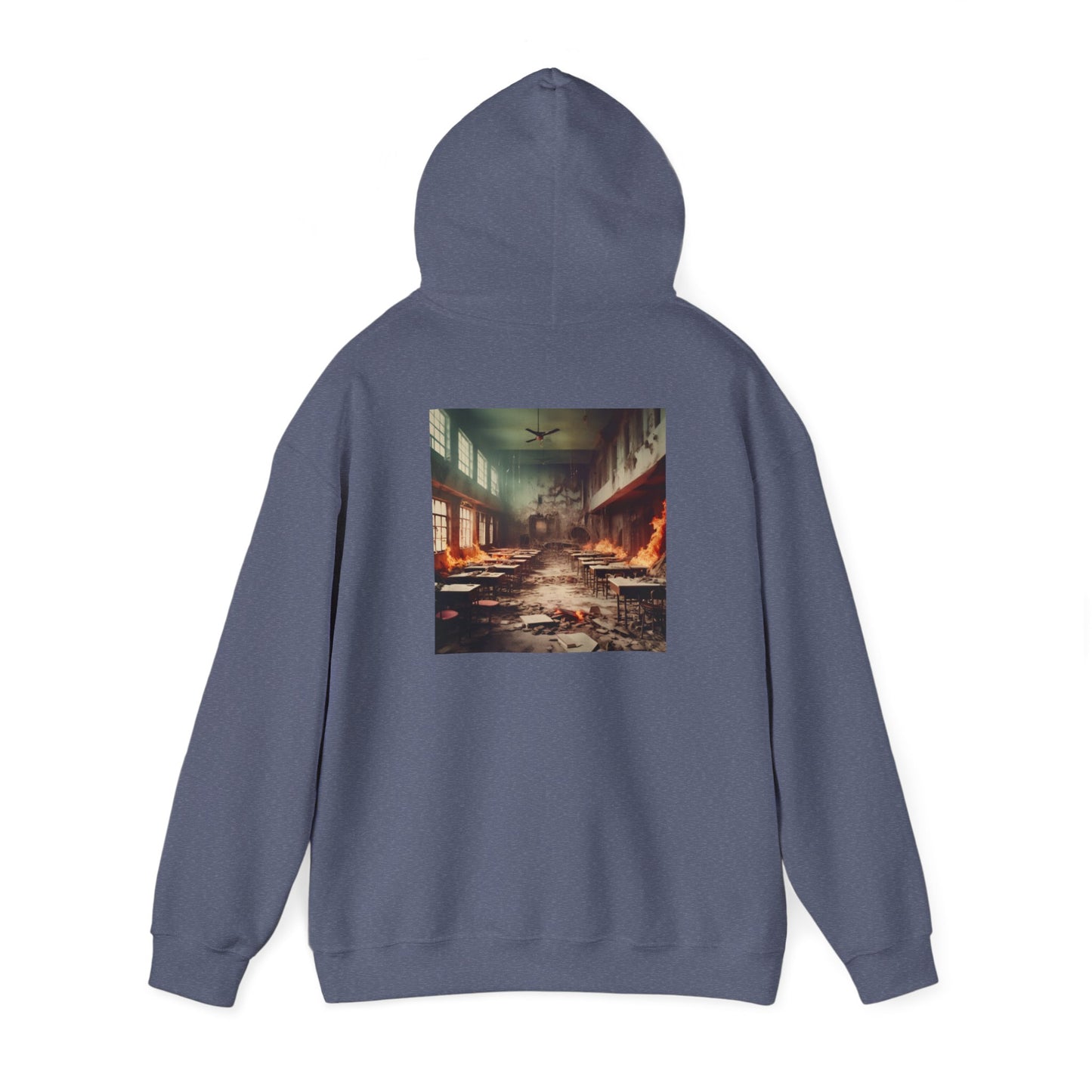 Unisex Heavy Blend™ Hooded Sweatshirt-Hell Shcool