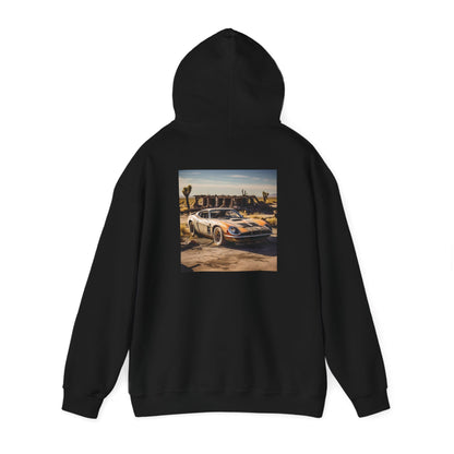 Unisex Heavy Blend™ Hooded Sweatshirt-Abandoned Race Car