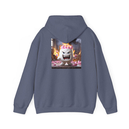 Unisex Heavy Blend™ Hooded Sweatshirt-Angry Marshmallow