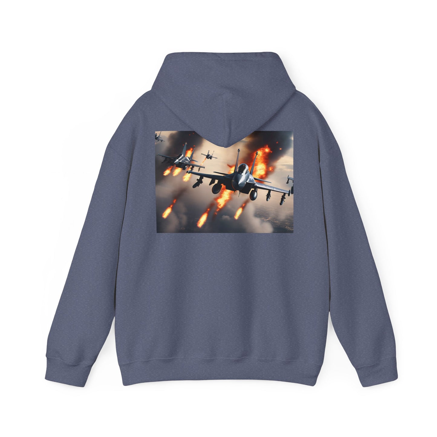 Unisex Heavy Blend™ Hooded Sweatshirt-Fighter Jets