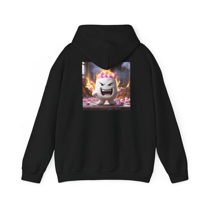 Unisex Heavy Blend™ Hooded Sweatshirt-Angry Marshmallow