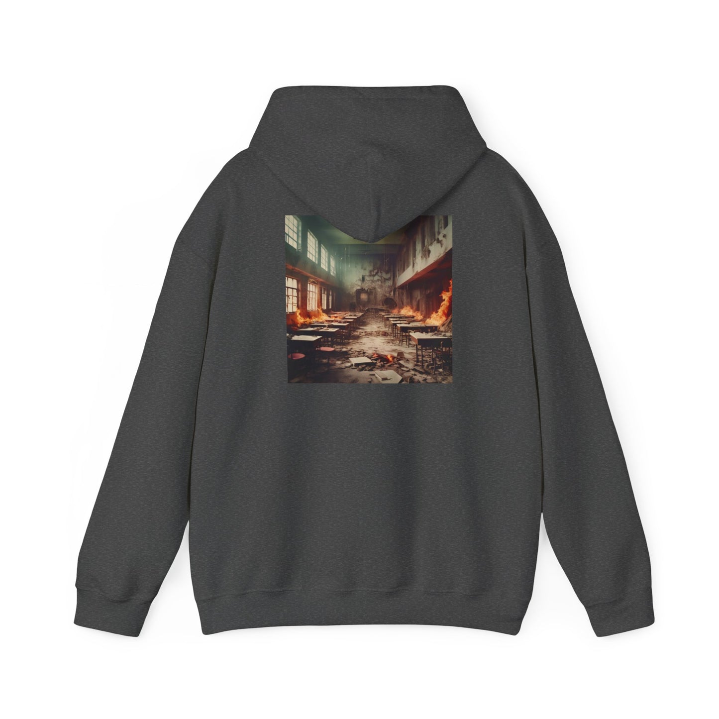 Unisex Heavy Blend™ Hooded Sweatshirt-Hell Shcool