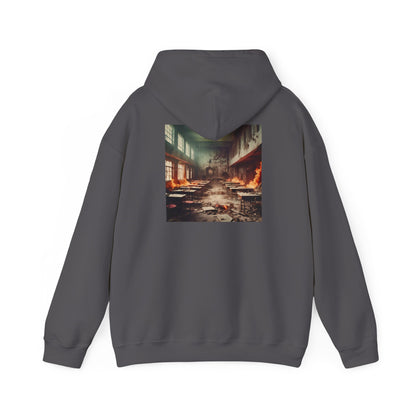 Unisex Heavy Blend™ Hooded Sweatshirt-Hell Shcool