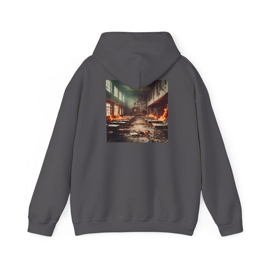 Unisex Heavy Blend™ Hooded Sweatshirt-Hell Shcool