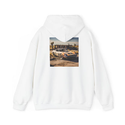 Unisex Heavy Blend™ Hooded Sweatshirt-Abandoned Race Car