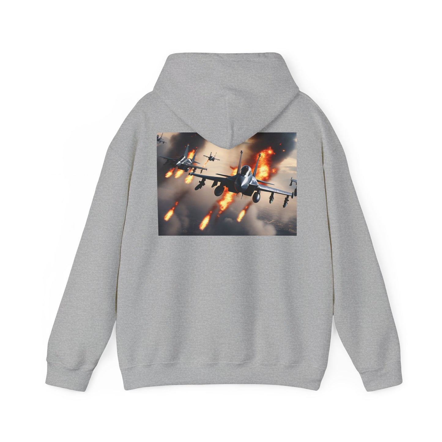 Unisex Heavy Blend™ Hooded Sweatshirt-Fighter Jets