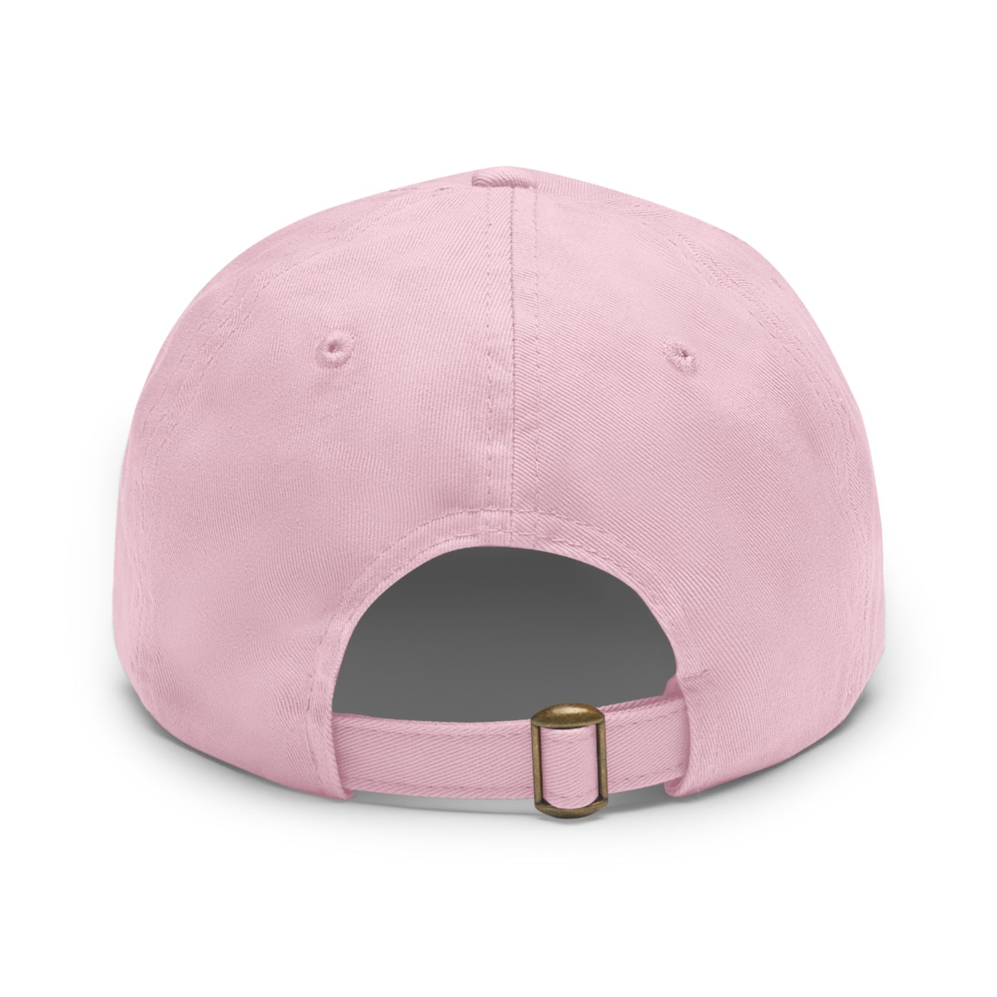 Dad Hat with Leather Patch (Rectangle)-Elit Hat