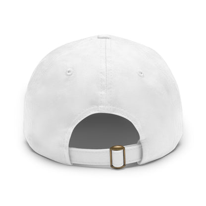 Dad Hat with Leather Patch (Rectangle)-Elit Hat
