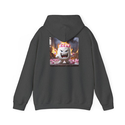 Unisex Heavy Blend™ Hooded Sweatshirt-Angry Marshmallow