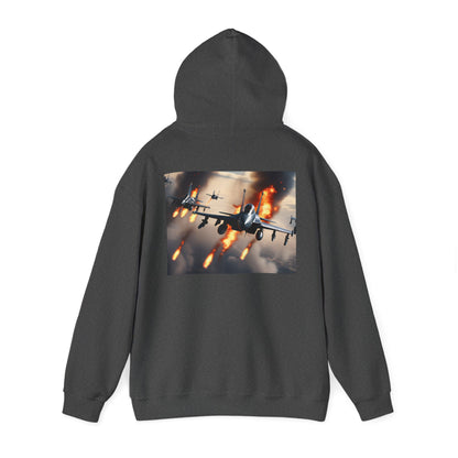 Unisex Heavy Blend™ Hooded Sweatshirt-Fighter Jets