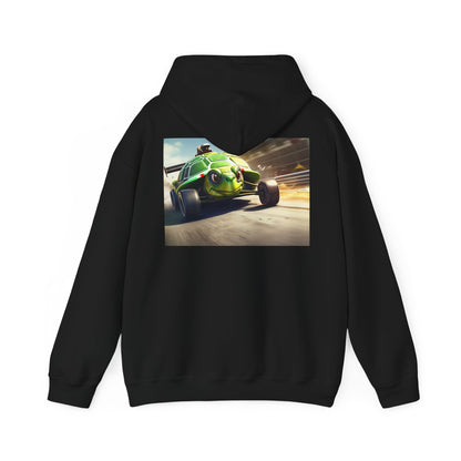 Unisex Heavy Blend™ Hooded Sweatshirt-Turtle Race Car