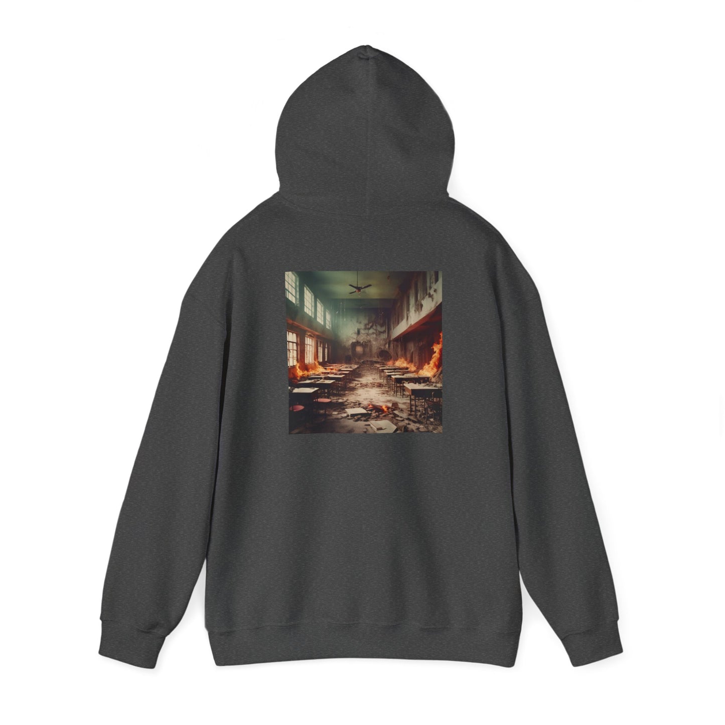Unisex Heavy Blend™ Hooded Sweatshirt-Hell Shcool