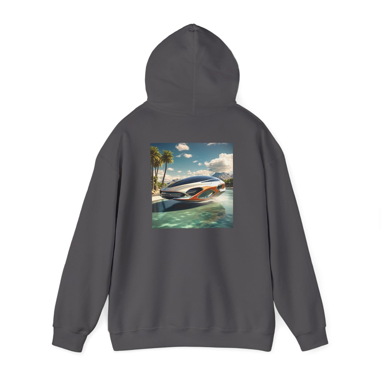 Unisex Heavy Blend™ Hooded Sweatshirt-Future car