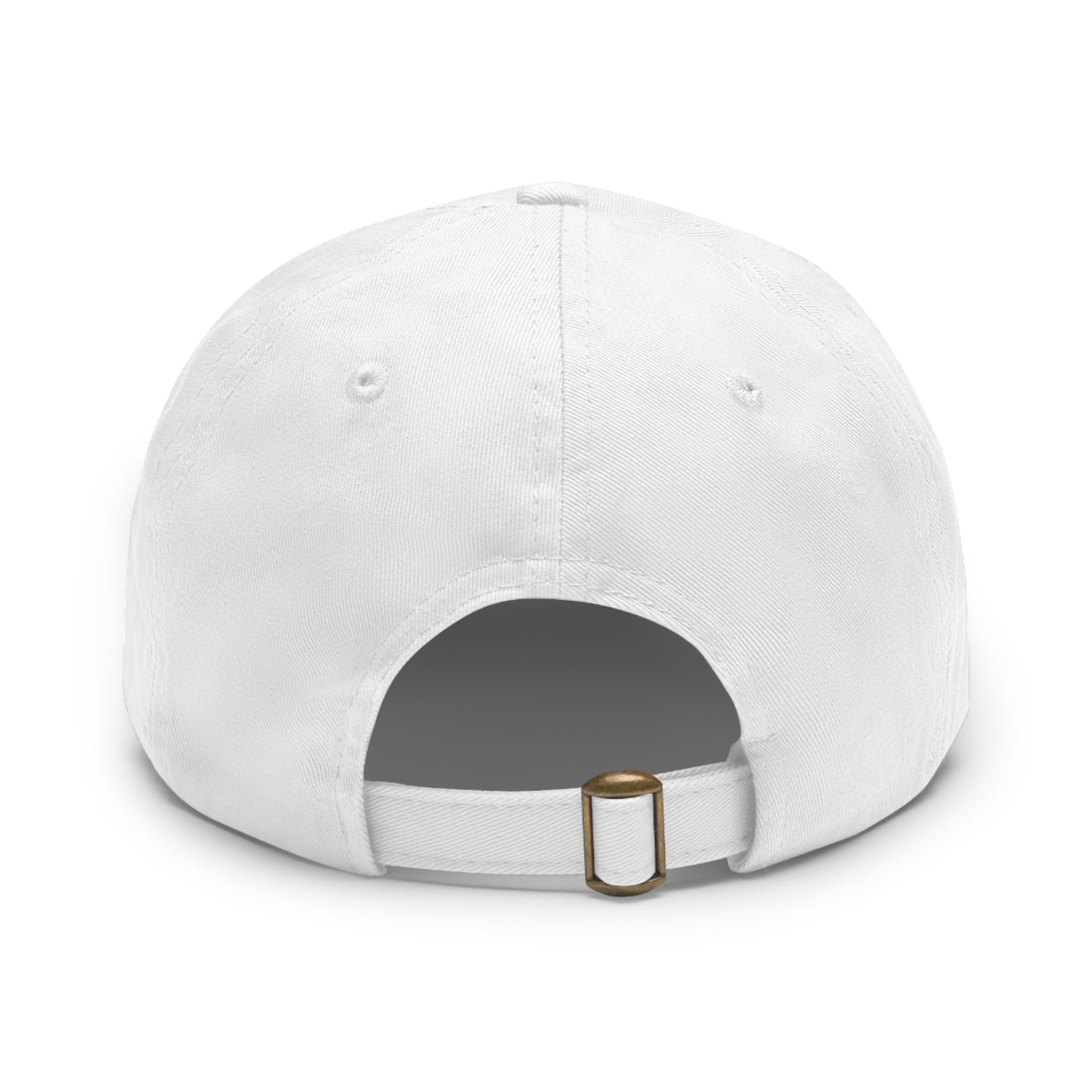 Dad Hat with Leather Patch (Rectangle)-Elit Hat