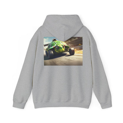 Unisex Heavy Blend™ Hooded Sweatshirt-Turtle Race Car