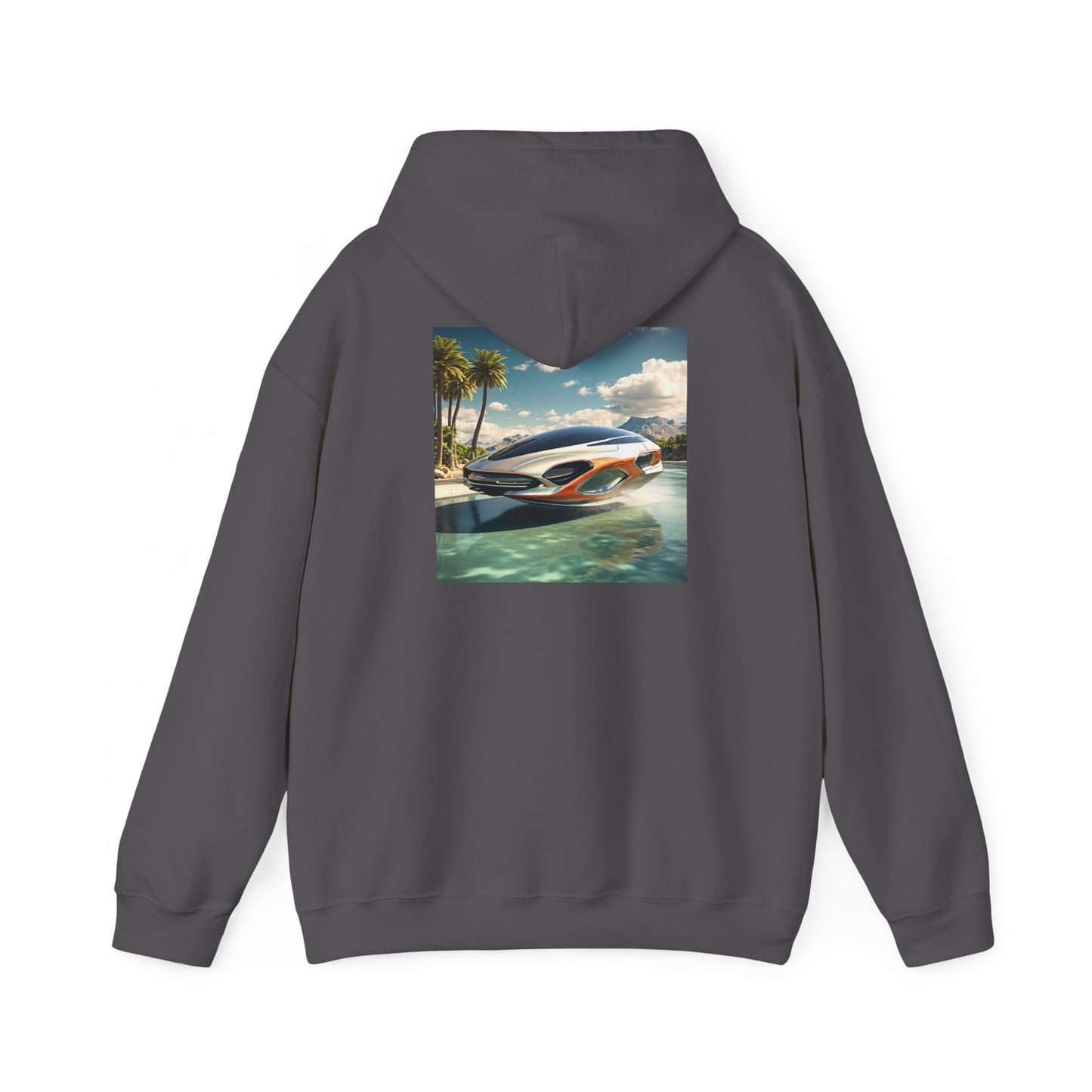 Unisex Heavy Blend™ Hooded Sweatshirt-Future car