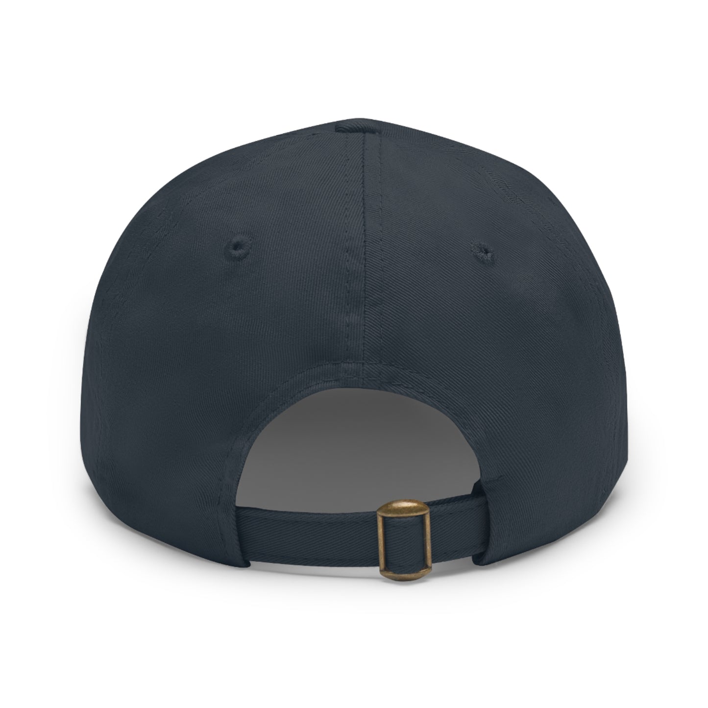 Dad Hat with Leather Patch (Rectangle)-Elit Hat