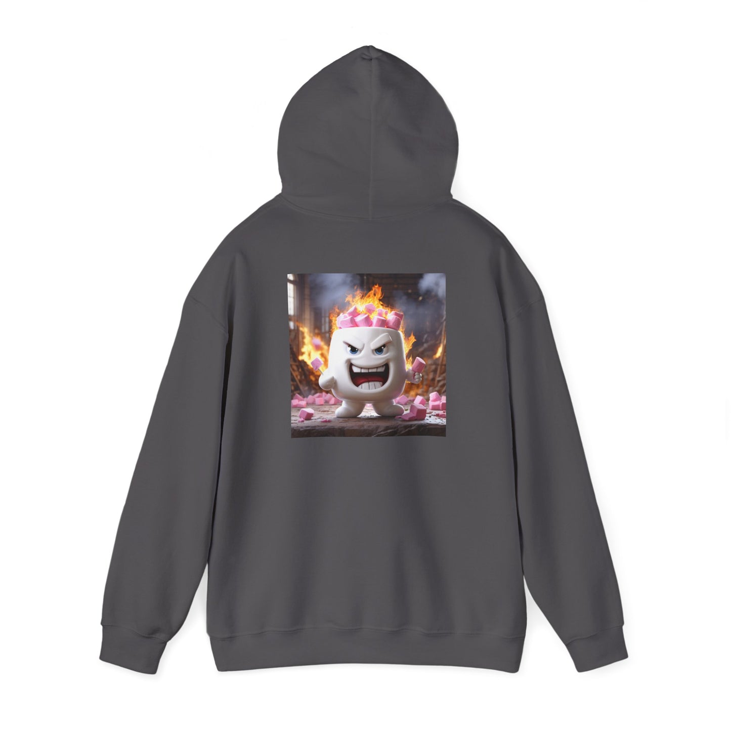 Unisex Heavy Blend™ Hooded Sweatshirt-Angry Marshmallow