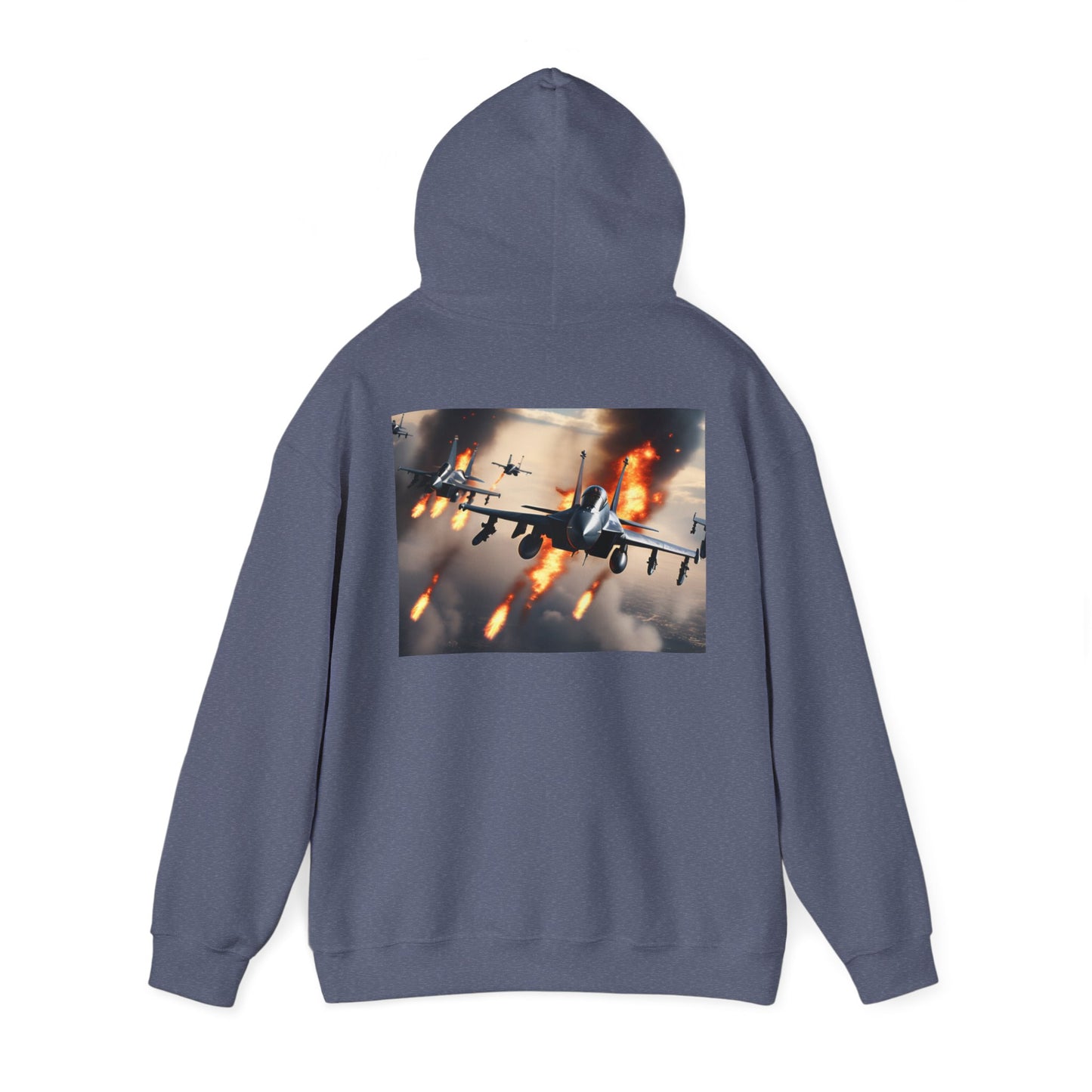 Unisex Heavy Blend™ Hooded Sweatshirt-Fighter Jets