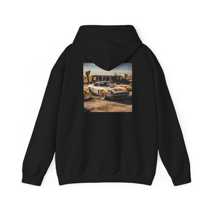 Unisex Heavy Blend™ Hooded Sweatshirt-Abandoned Race Car