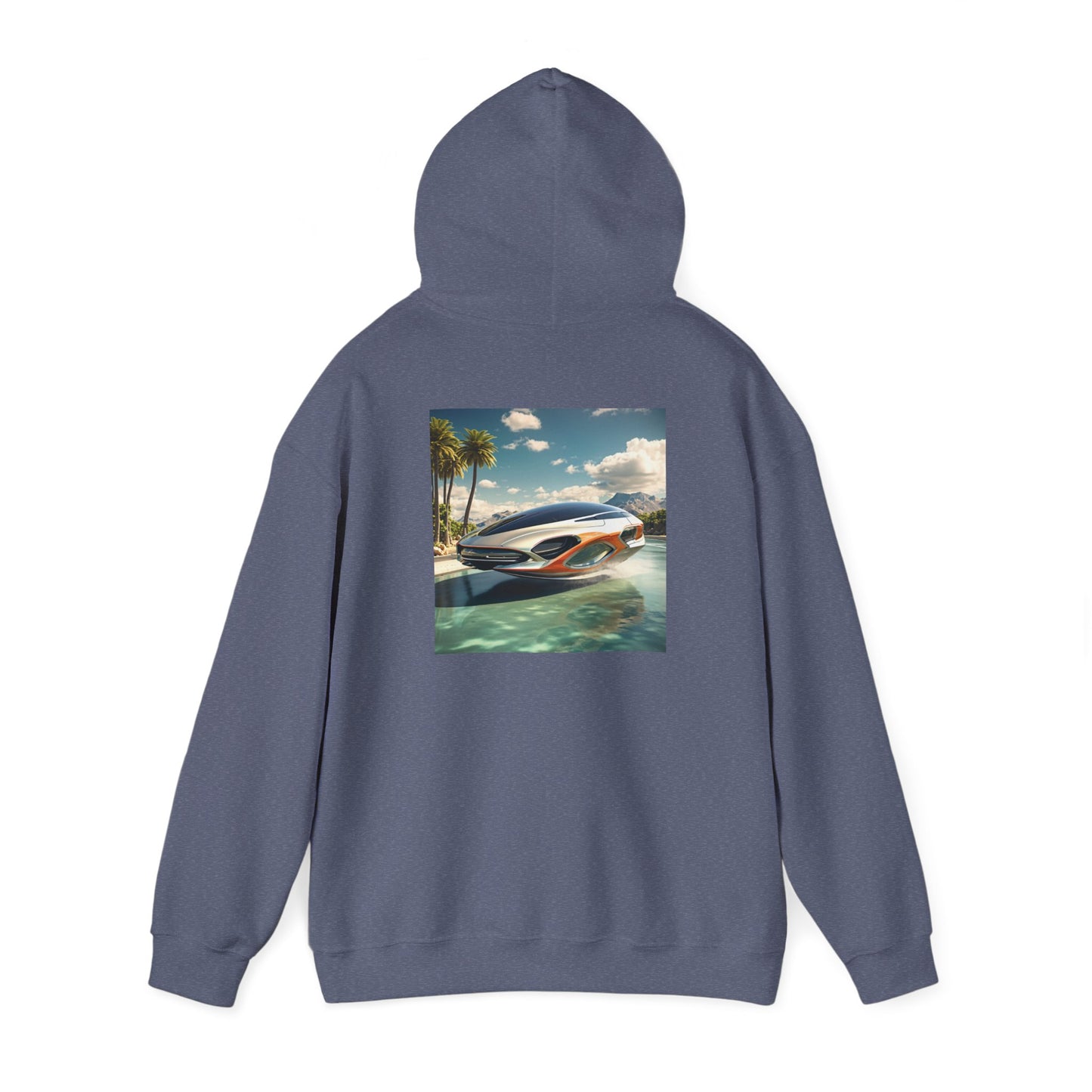 Unisex Heavy Blend™ Hooded Sweatshirt-Future car