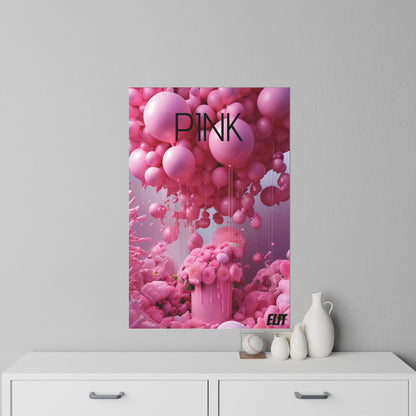 Wall Decals-Pink Poster