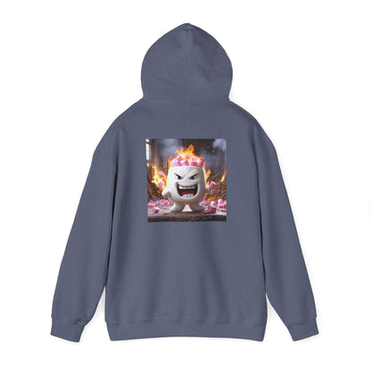 Unisex Heavy Blend™ Hooded Sweatshirt-Angry Marshmallow
