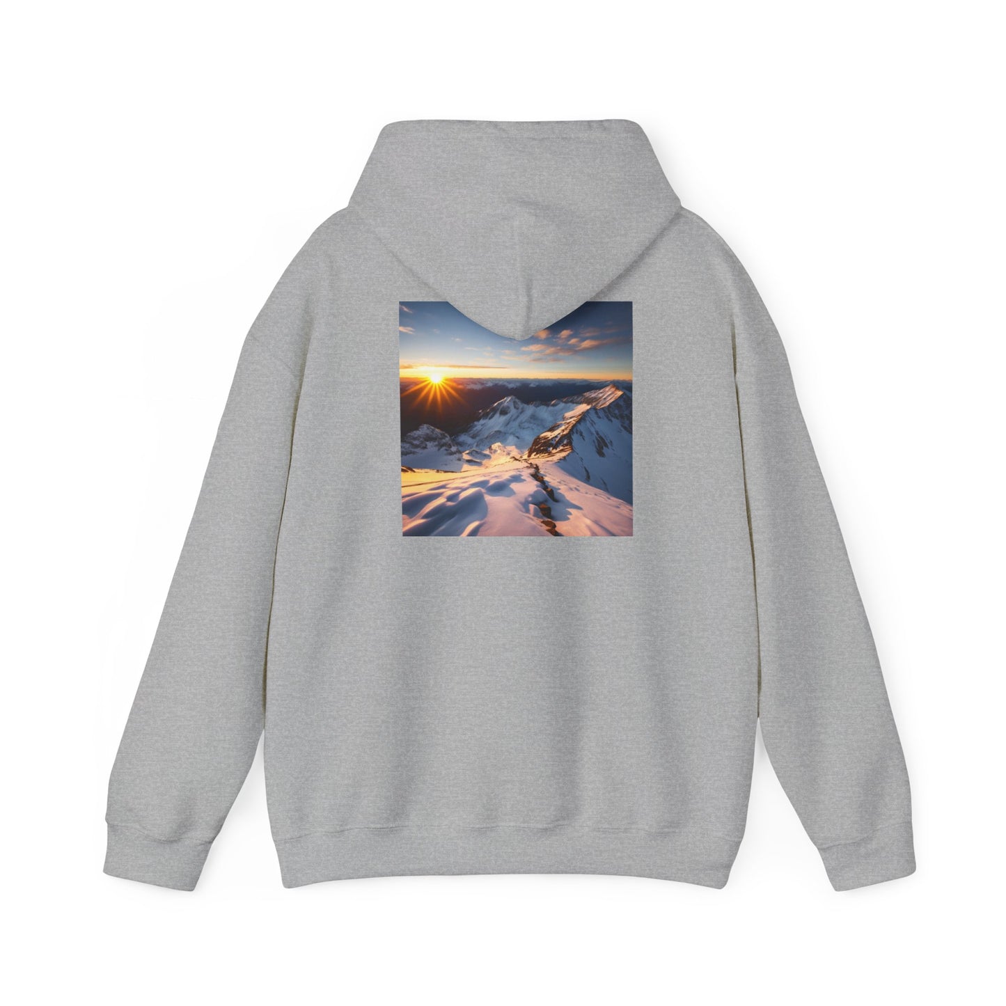 Unisex Heavy Blend™ Hooded Sweatshirt-Sunset From a Peak