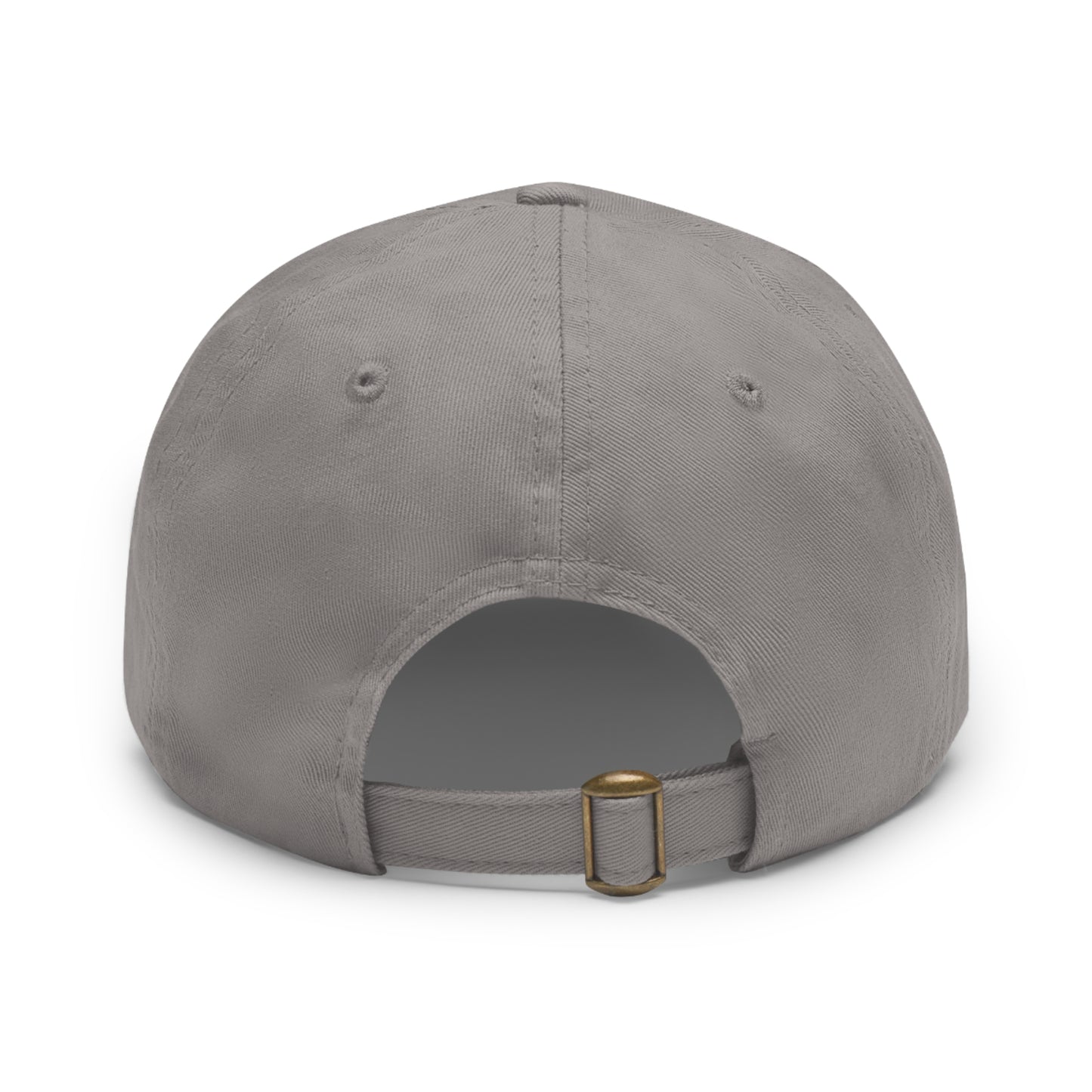 Dad Hat with Leather Patch (Rectangle)-Elit Hat