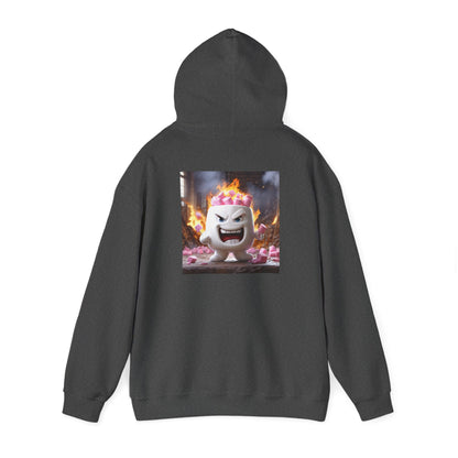 Unisex Heavy Blend™ Hooded Sweatshirt-Angry Marshmallow