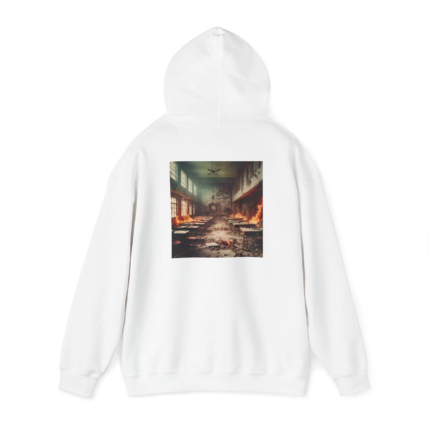Unisex Heavy Blend™ Hooded Sweatshirt-Hell Shcool