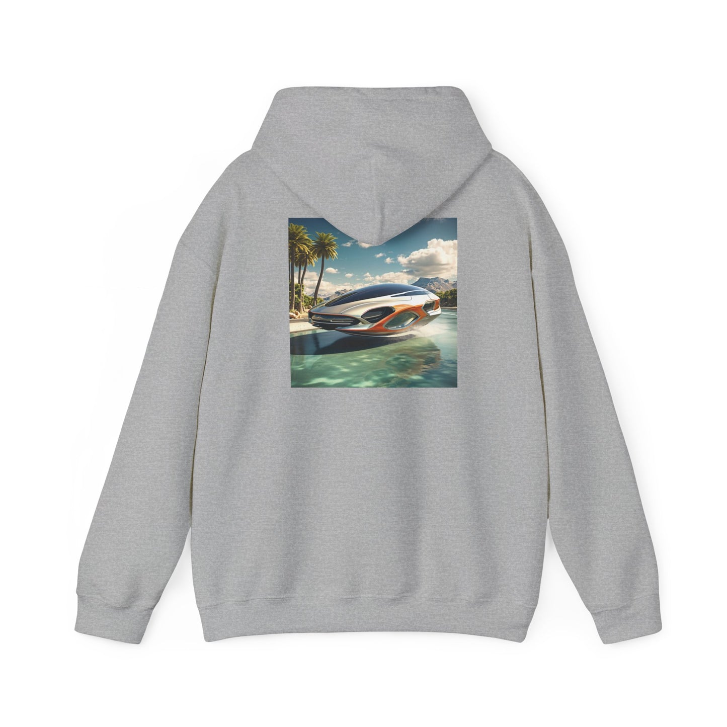 Unisex Heavy Blend™ Hooded Sweatshirt-Future car
