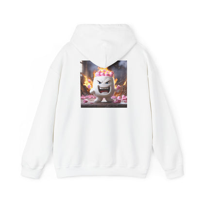 Unisex Heavy Blend™ Hooded Sweatshirt-Angry Marshmallow