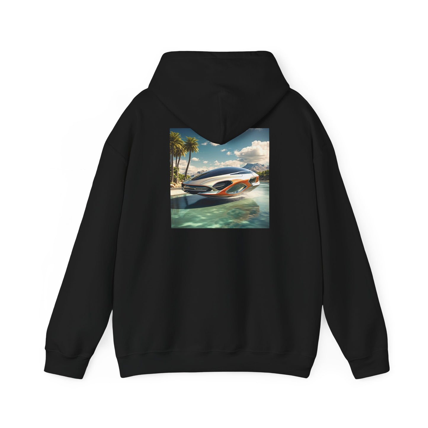 Unisex Heavy Blend™ Hooded Sweatshirt-Future car