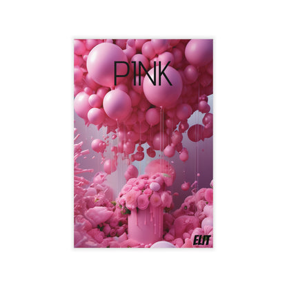 Wall Decals-Pink Poster