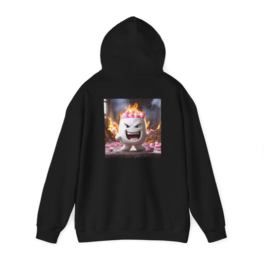 Unisex Heavy Blend™ Hooded Sweatshirt-Angry Marshmallow