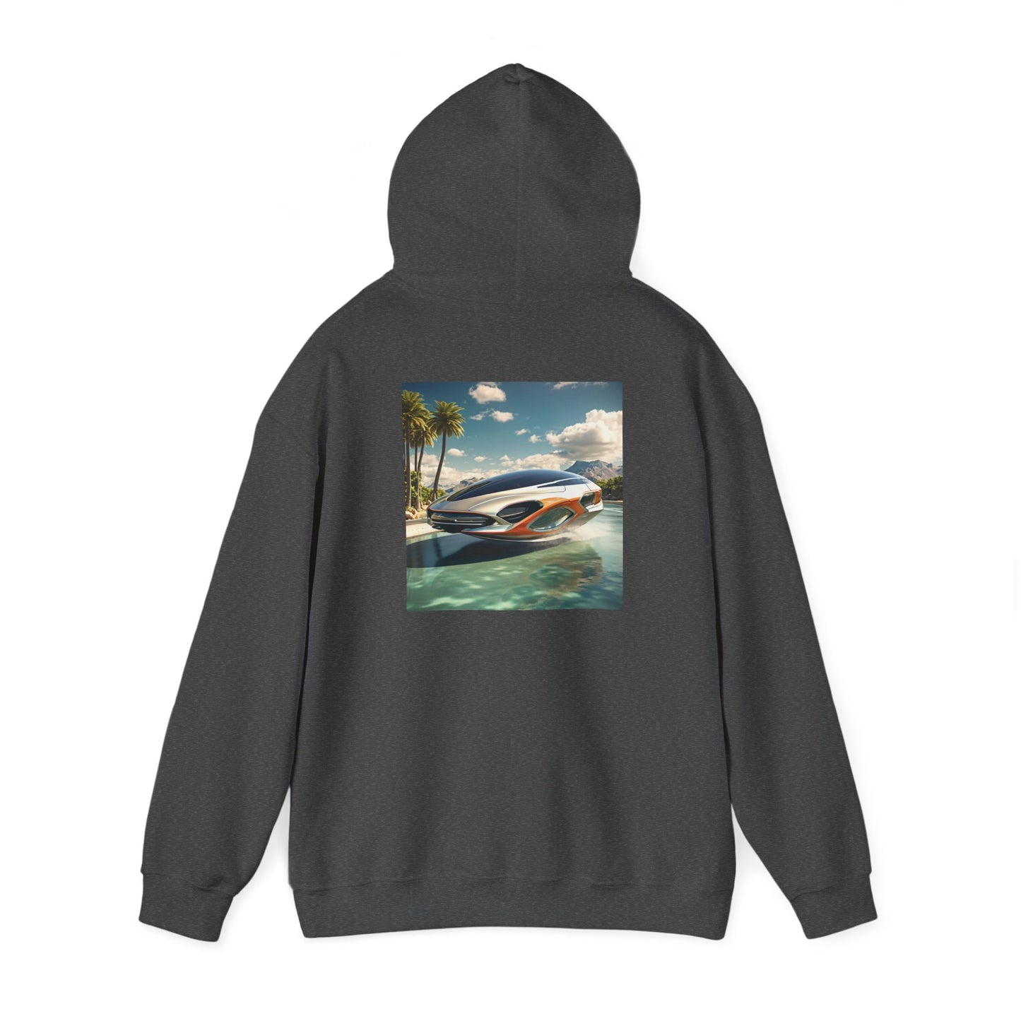 Unisex Heavy Blend™ Hooded Sweatshirt-Future car