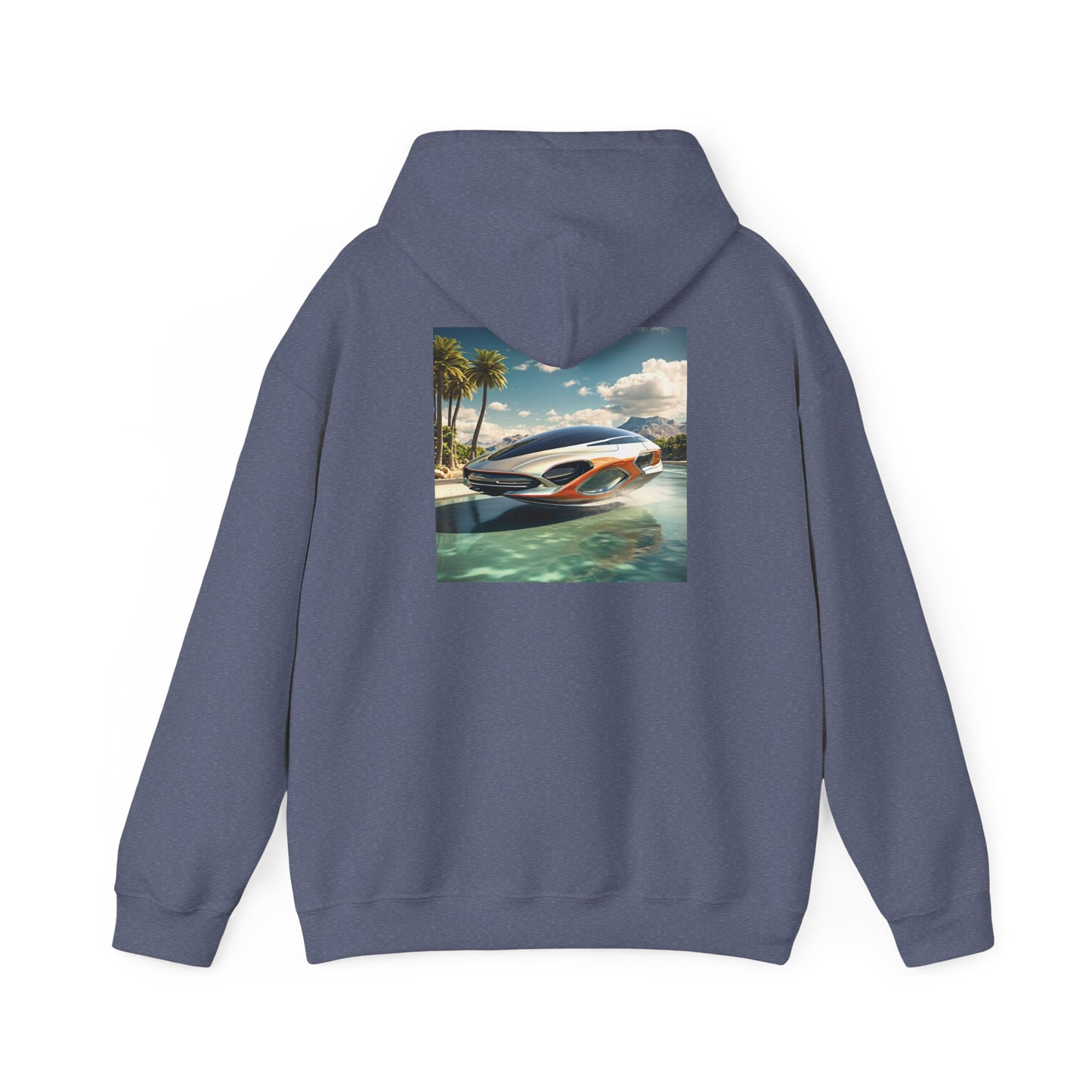 Unisex Heavy Blend™ Hooded Sweatshirt-Future car